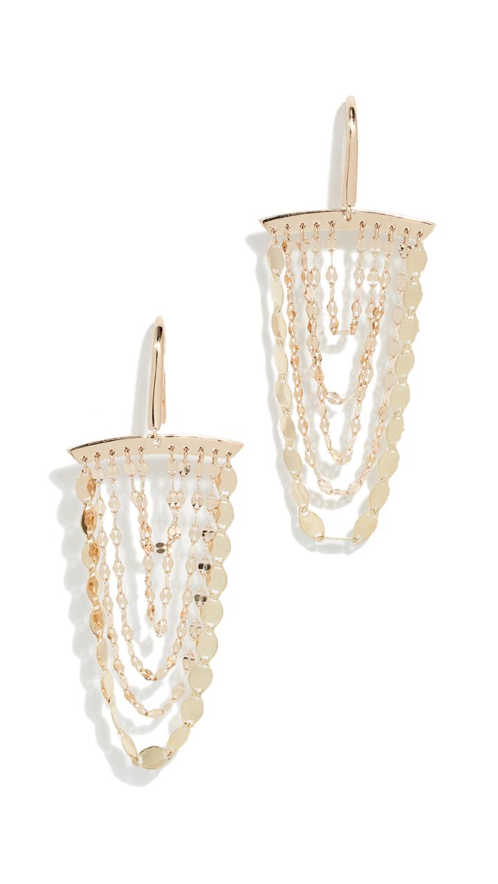 Lana Jewelry 14k Small Cascade Earrings