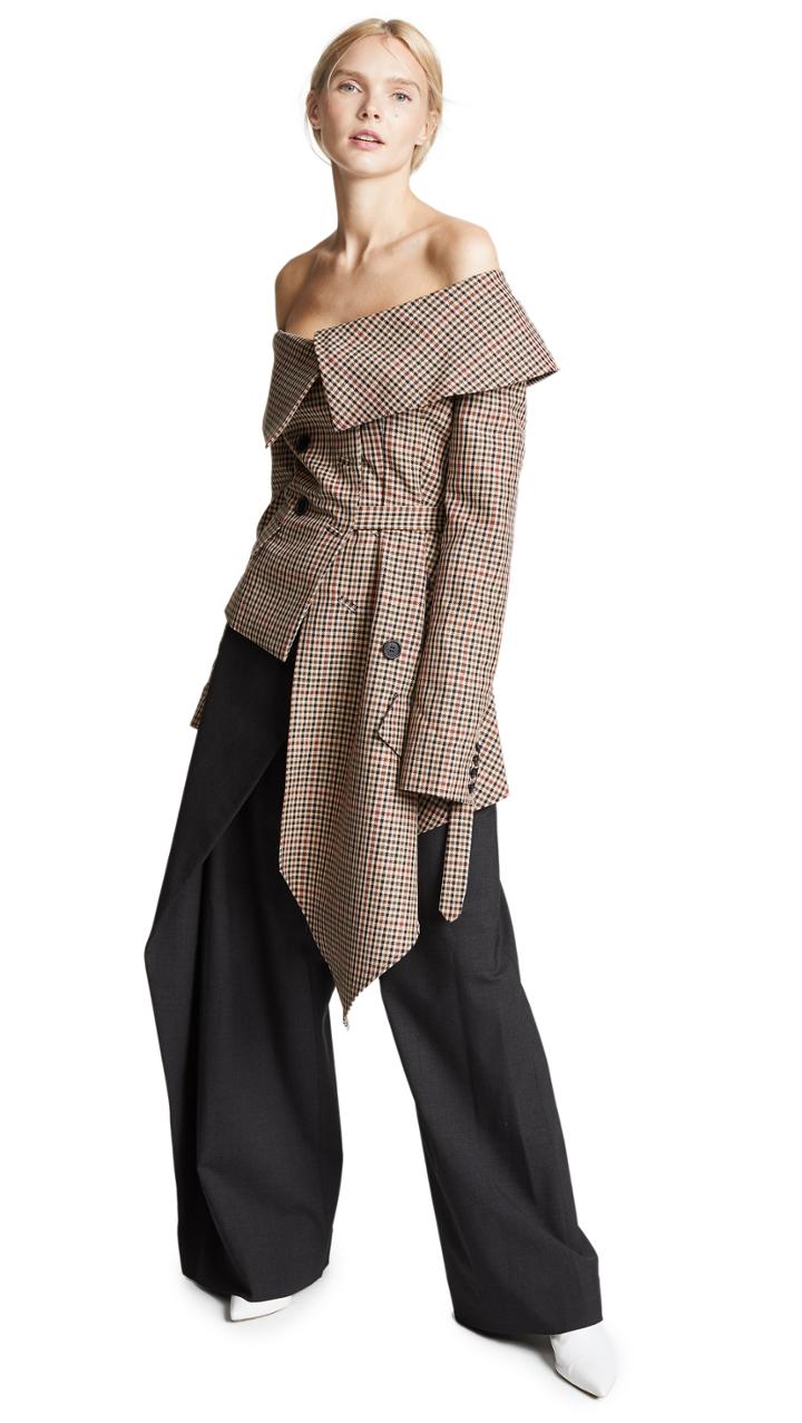 Monse Off Shoulder Blazer