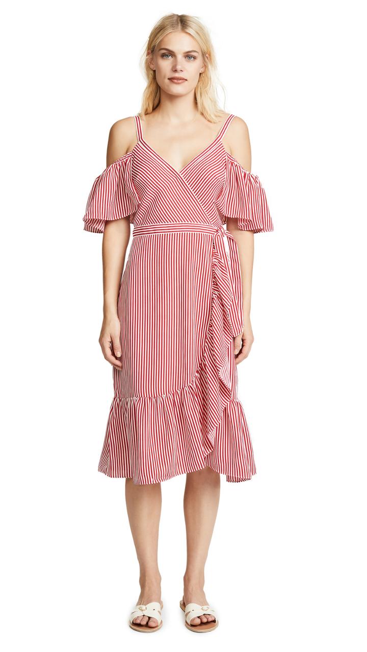 Club Monaco Daphins Wrap Dress