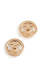 What Goes Around Comes Around Chanel Circle Earrings
