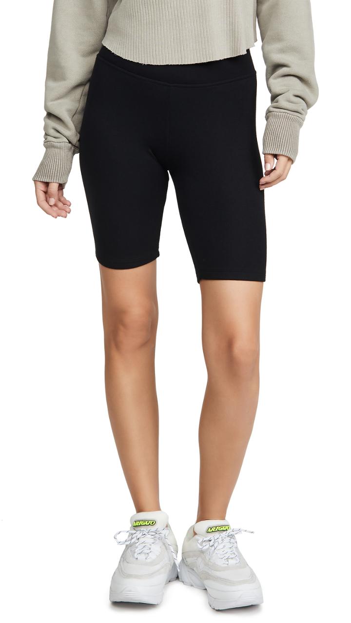 Atm Anthony Thomas Melillo Ribbed Bike Shorts