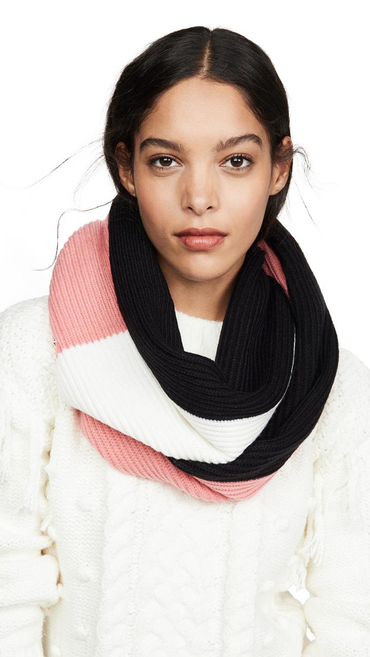 Kate Spade New York Colorblock Infinity Scarf