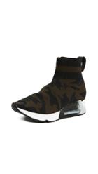 Ash Lulu Camo Knit Runner Sneakers