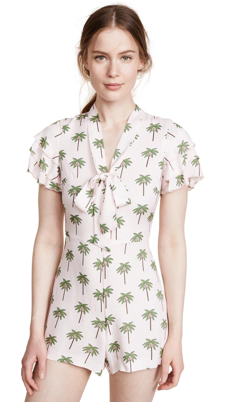 Alice Olivia Macall Romper