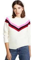 Milly Striped Varsity Sweater