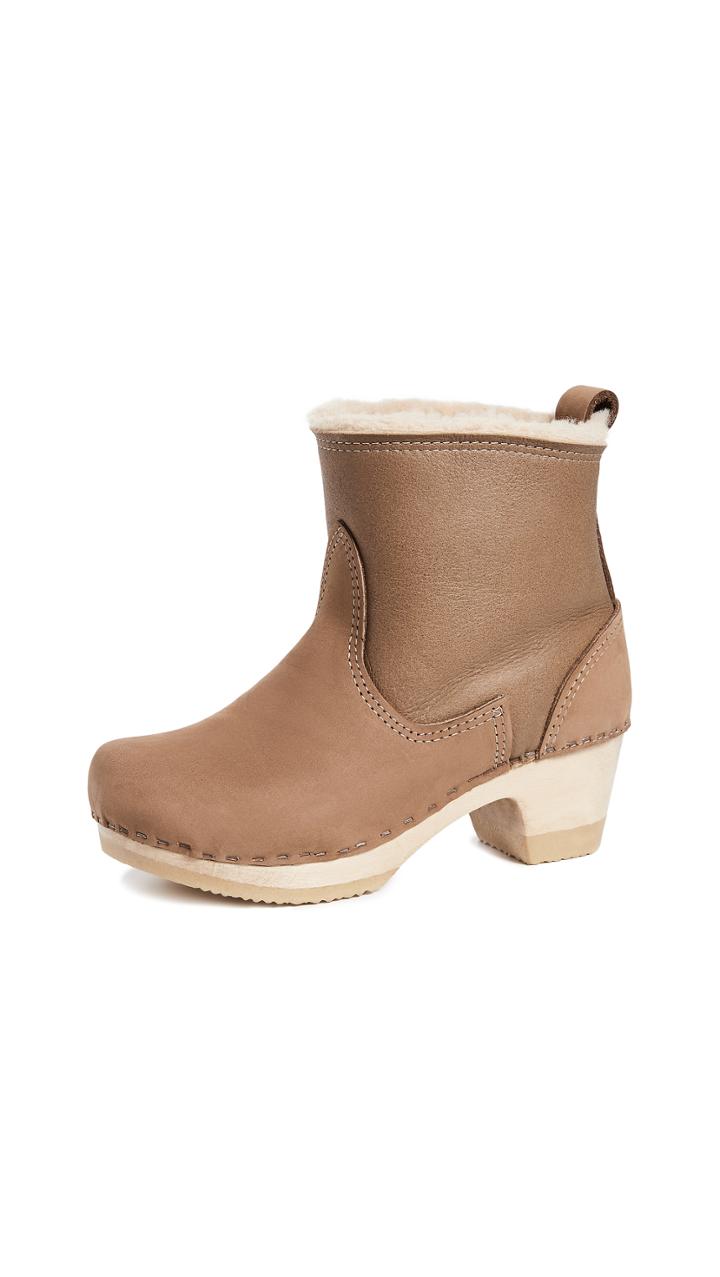 No 6 Pull On Shearling Mid Boots
