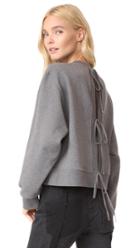 Alexanderwang T Tie Back Sweatshirt