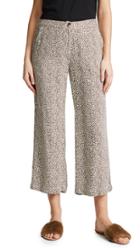 Jenni Kayne Leopard Cropped Pants