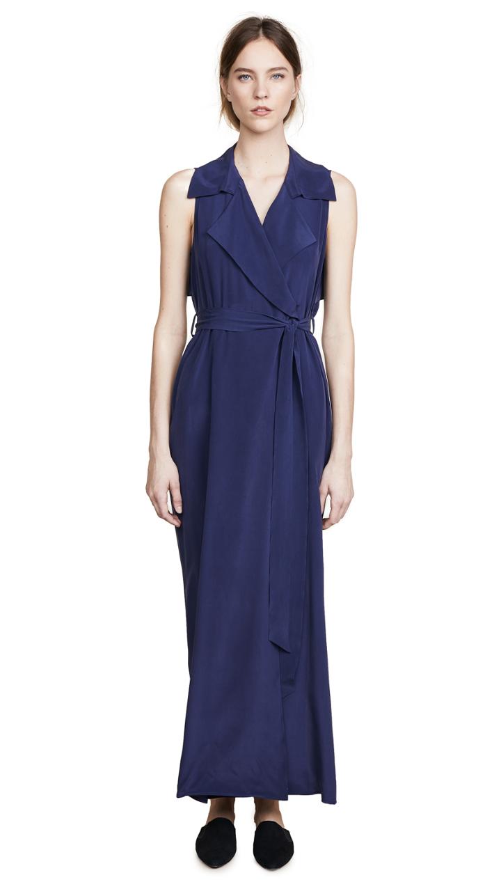 L Agence Maya Wrap Dress