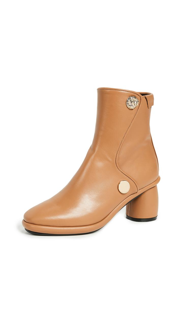 Reike Nen Curved Middle Ankle Booties