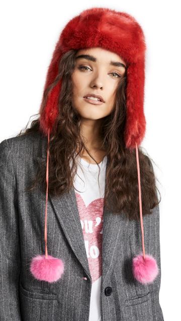 Heurueh Luxe Faux Fur Trapper Hat