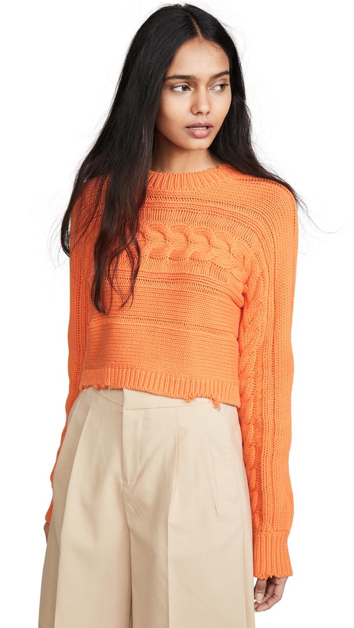 Rta Fever Crop Sweater