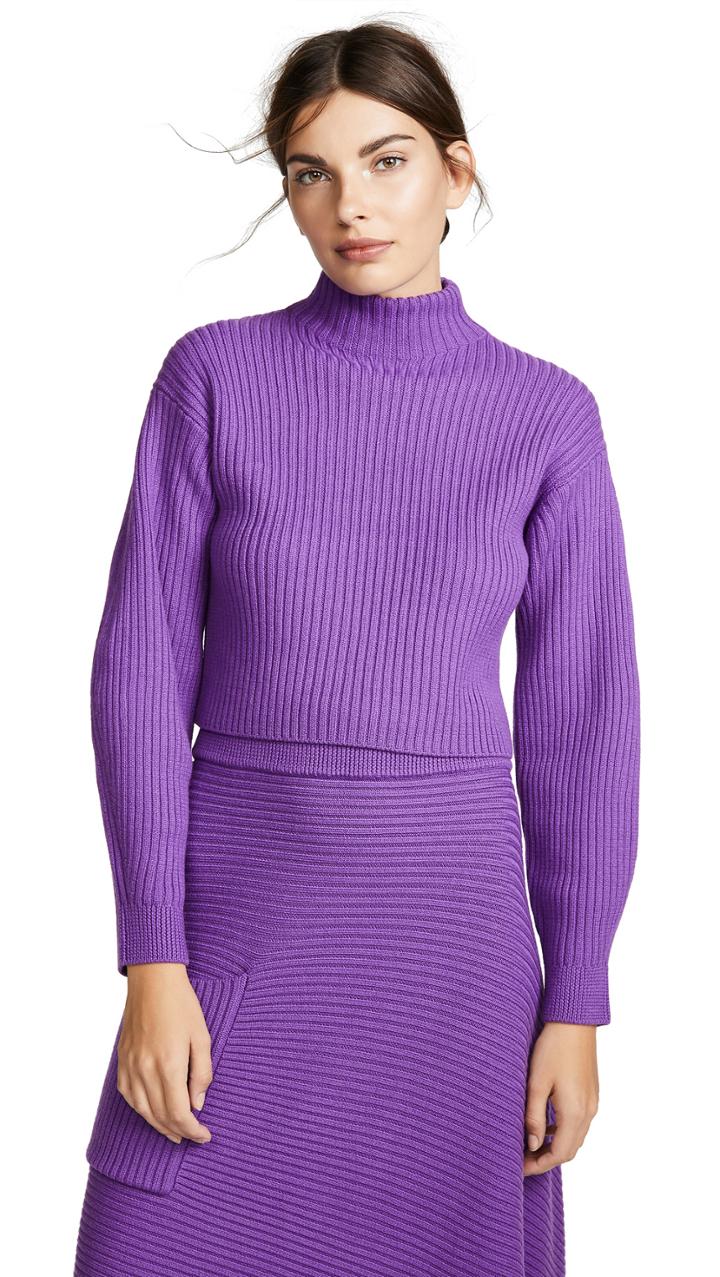Tibi Structured Pullover