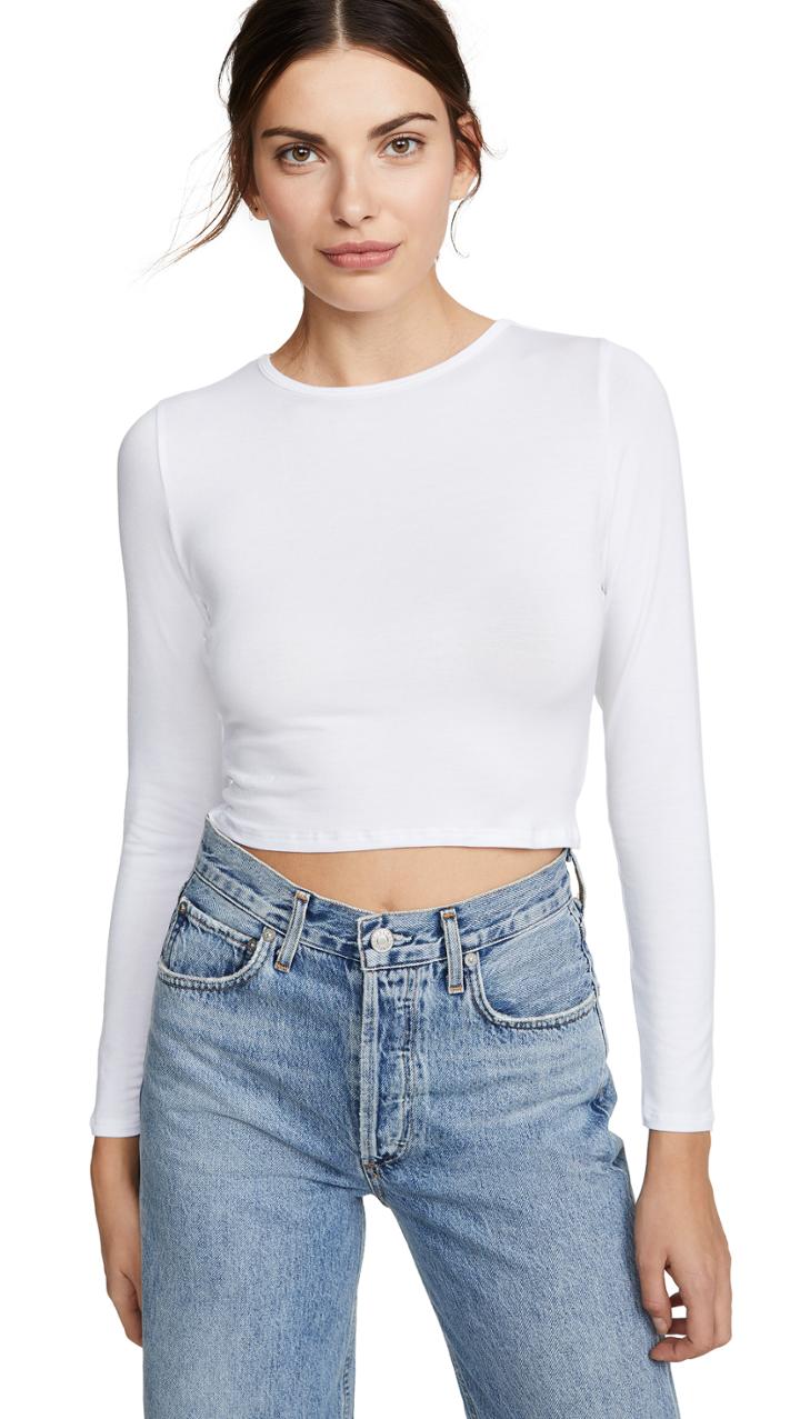 Beyond Yoga Crossroads Reversible Cropped Tee