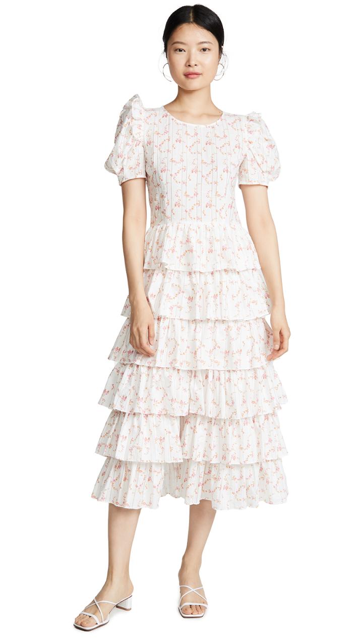 Caroline Constas Rose Dress