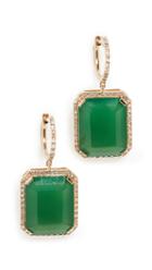 Shay 18k Emerald Drop Earrings