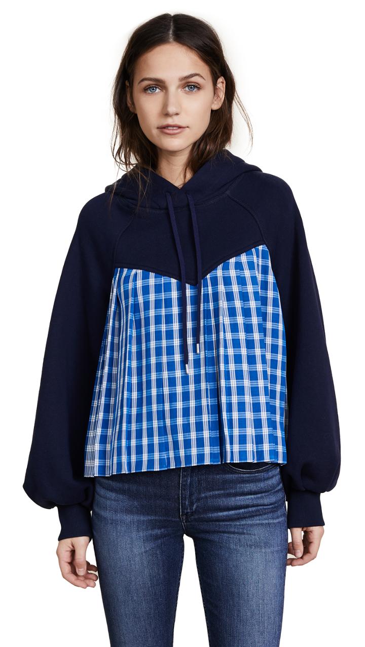 Sea Bell Sleeve Combo Sweatshirt
