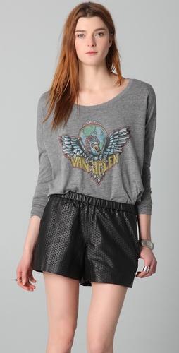 Chaser Van Halen Eagle Long Sleeve Shirt Tail Tee
