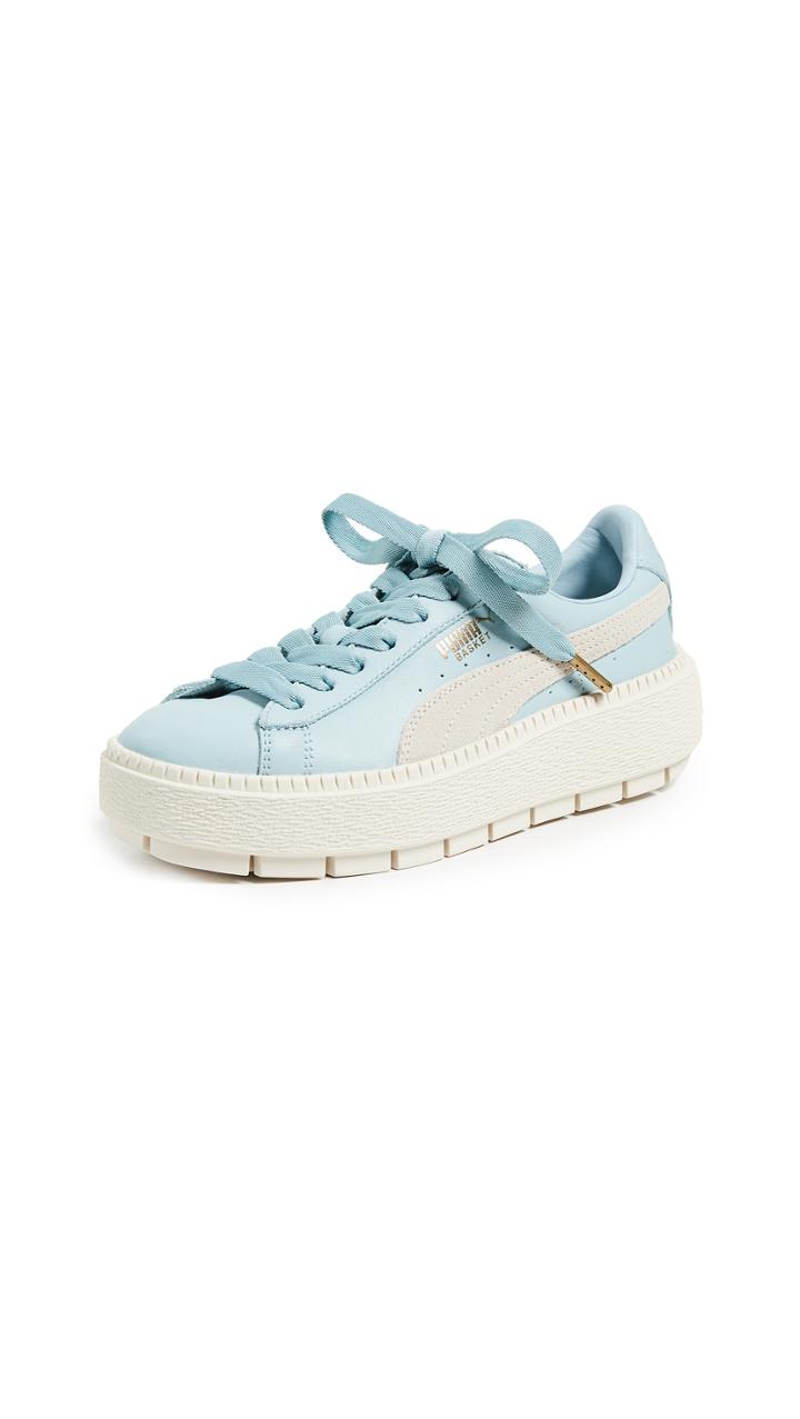 Puma Basket Platform Trace Block Sneakers