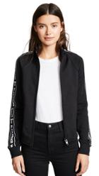 T By Alexander Wang Full Zip Shrunken Track Jacket