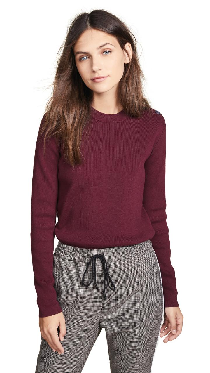 Petit Bateau Classic Crew Pullover