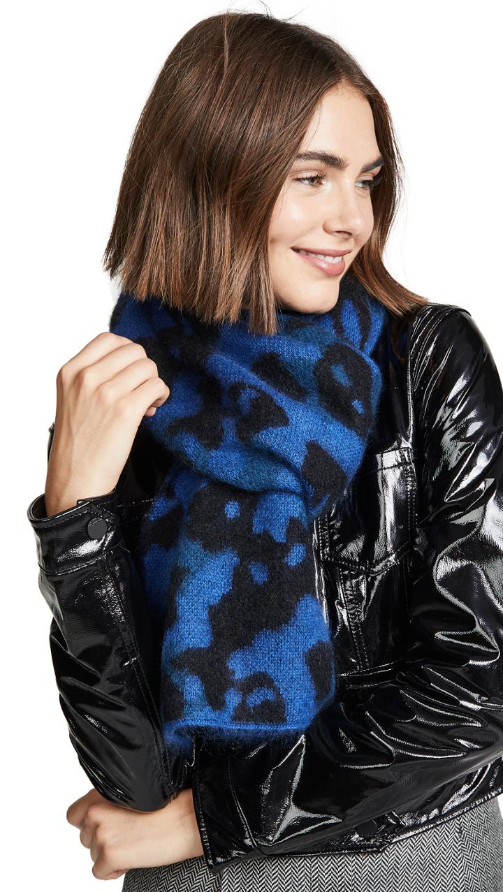 Rag Bone Leopard Scarf