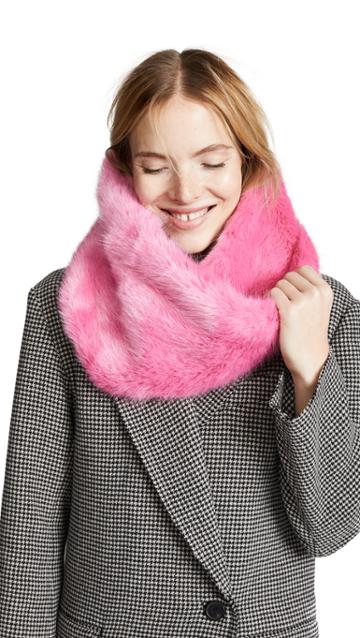 Heurueh Luxe Faux Fur Cowl Scarf
