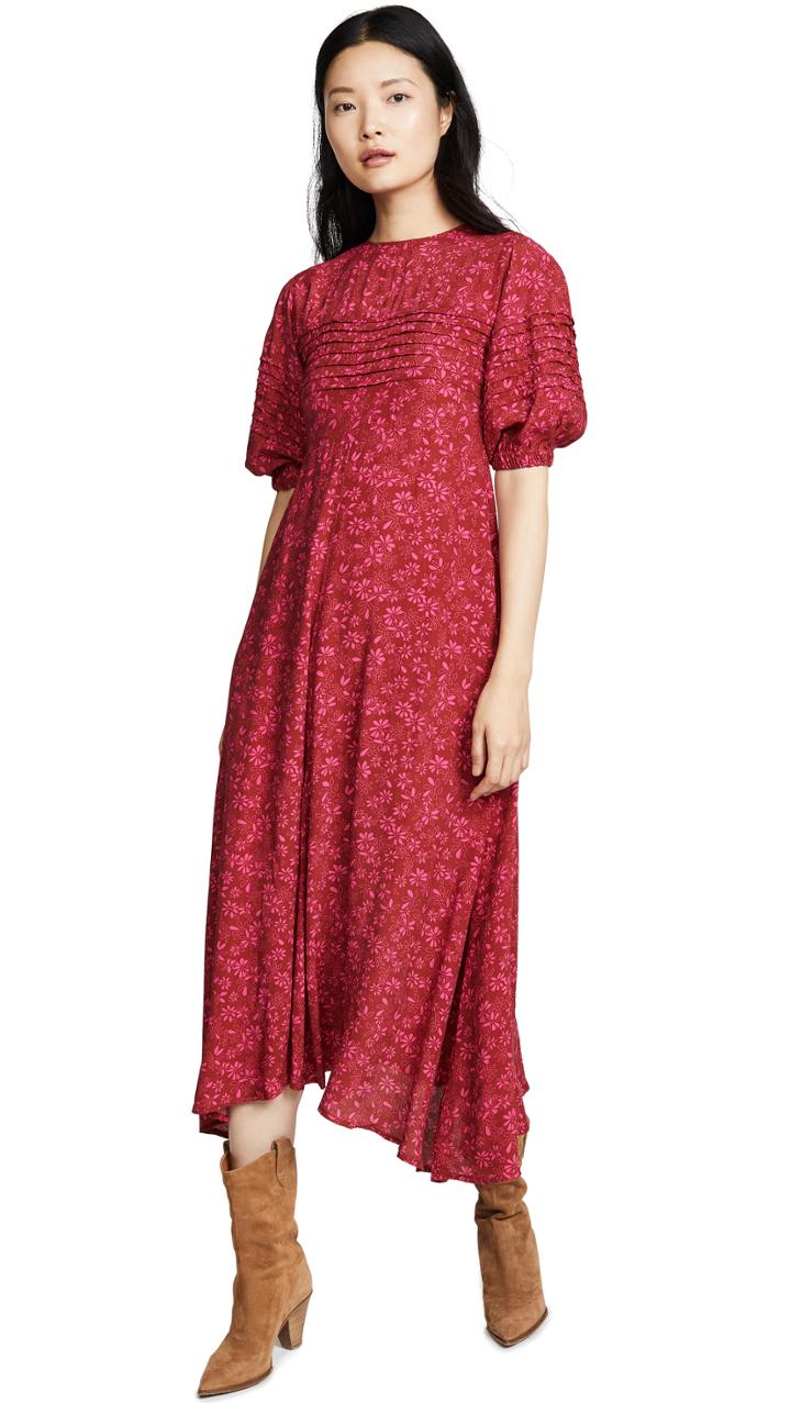 Free People Jessie Midi Dress