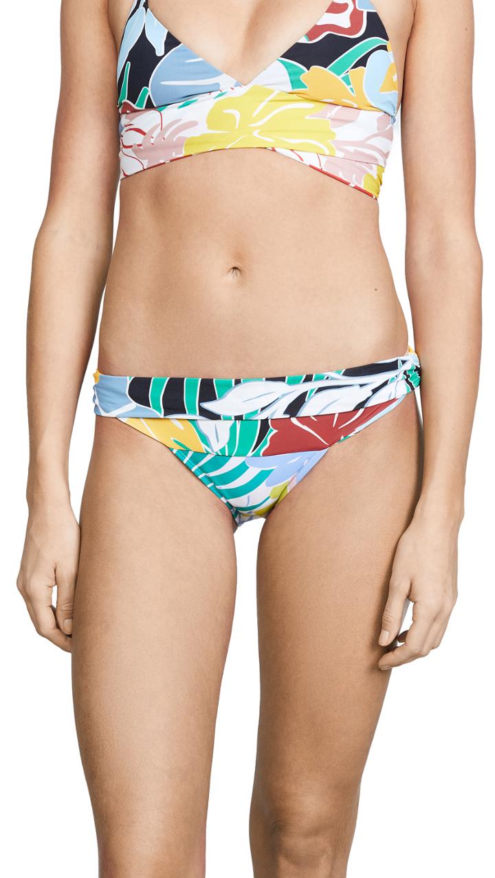 Patbo Tropical Banded Bikini Bottoms