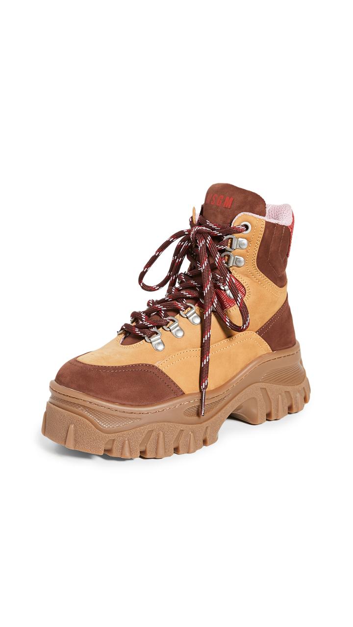 Msgm Chunky Sneaker Boots