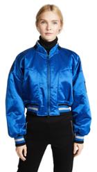 T By Alexander Wang Cropped Bomber Jacket