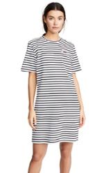 Markus Lupfer Alex Sequin Lip Stripe Dress