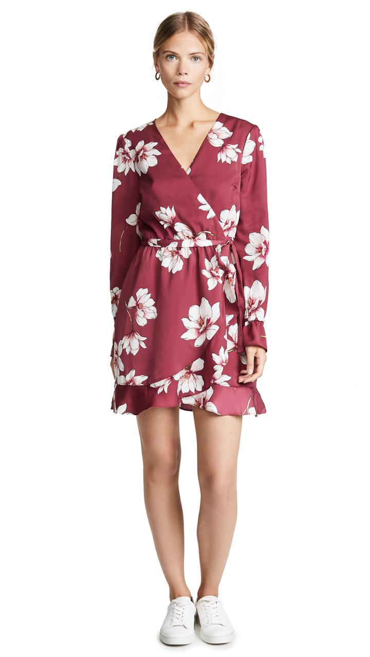 Cupcakes And Cashmere Jarrett Wrap Dress