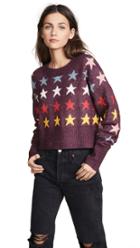 Wildfox Rainbow Stars Elektra Sweater
