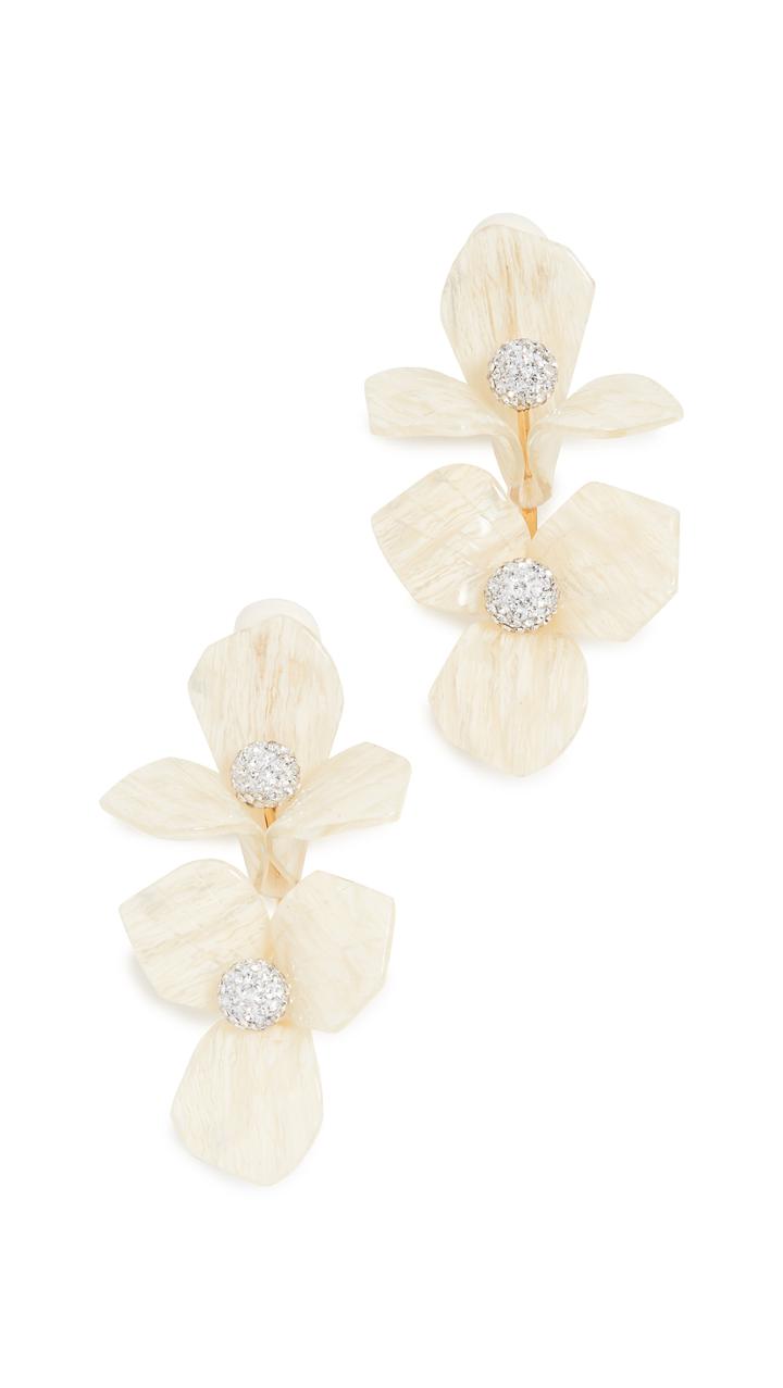 Lele Sadoughi Trillium Bouquet Earrings