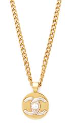 What Goes Around Comes Around Chanel Turn Lock Necklace Previously Owned 
