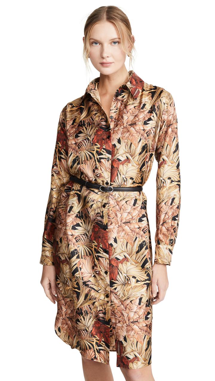 Salvatore Ferragamo Patterned Shirtdress