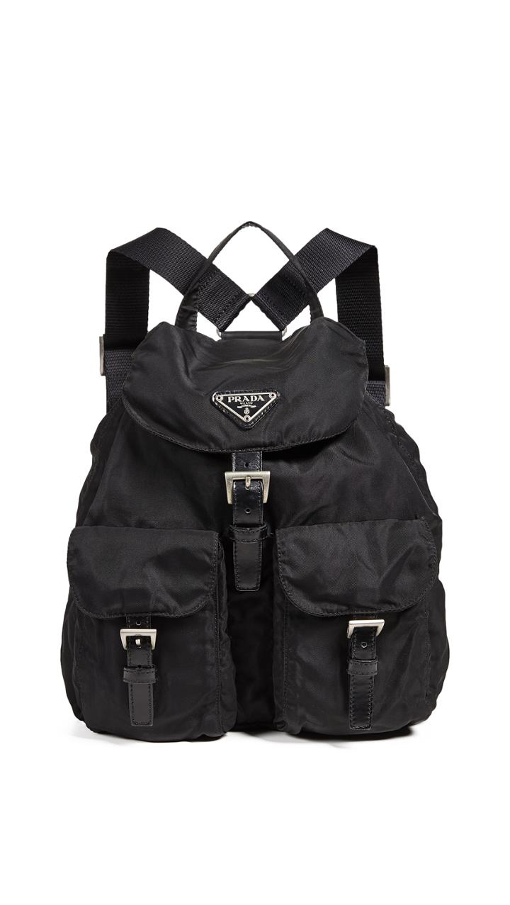 What Goes Around Comes Around Prada Nylon Backpack