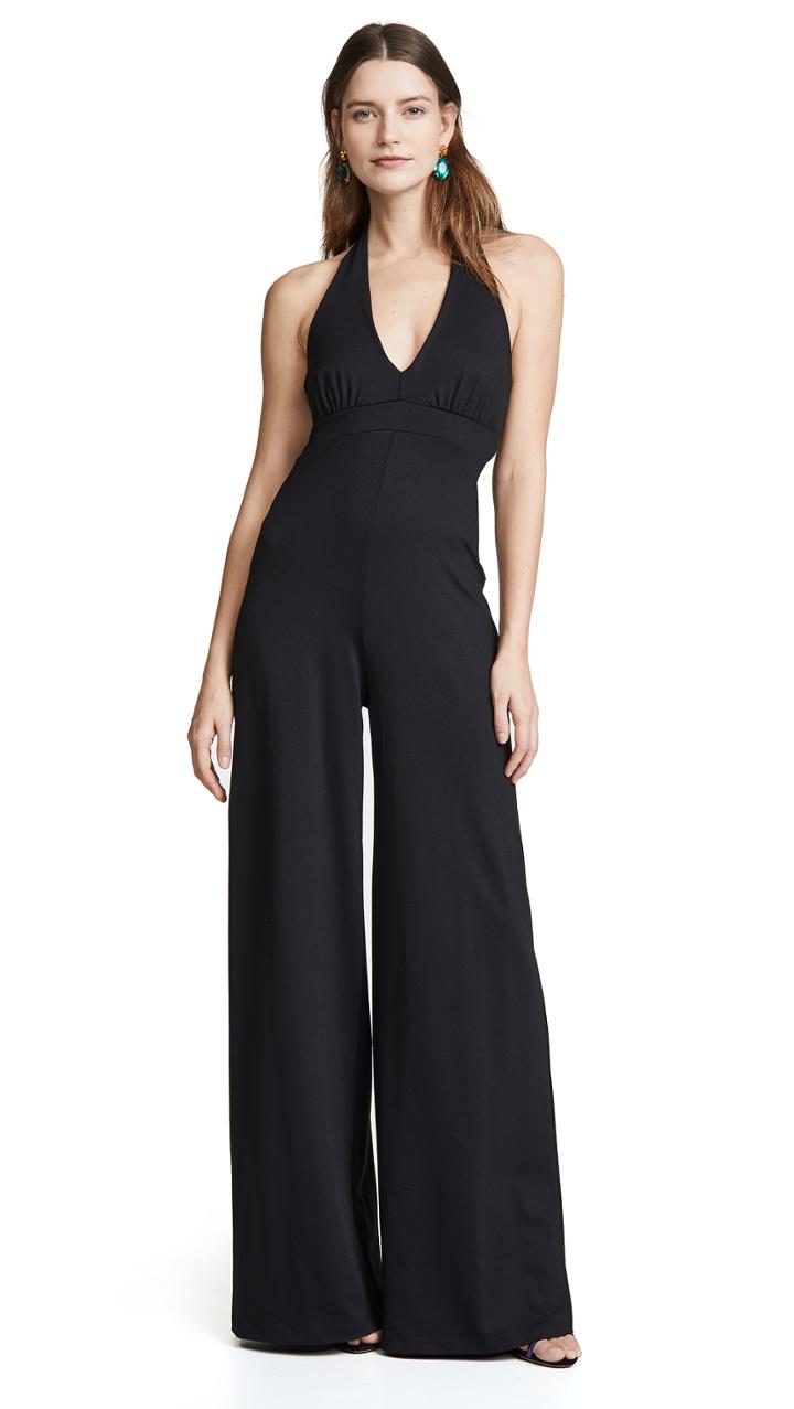 Susana Monaco Gathered Front Jumpsuit