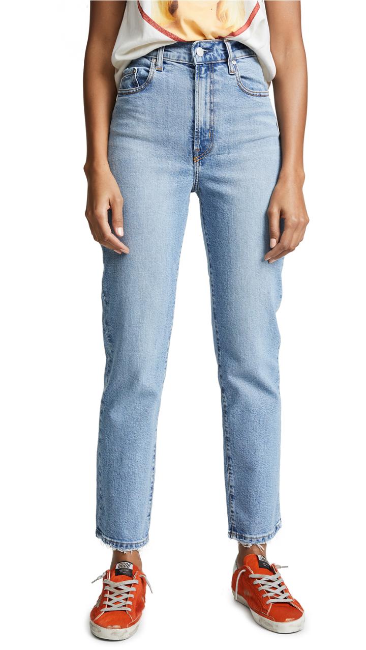 Nobody Denim Charlotte Super High Rise Ankle Jeans