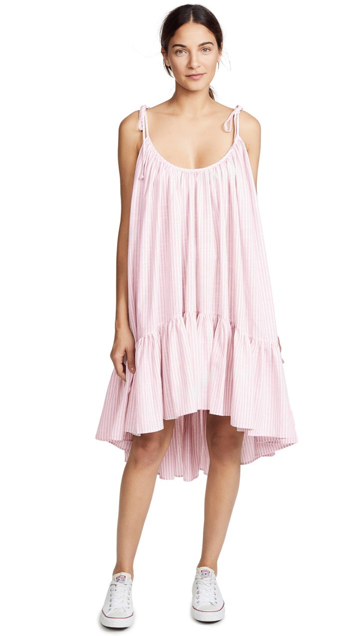 Riller Fount Diana Tiered Midi Dress