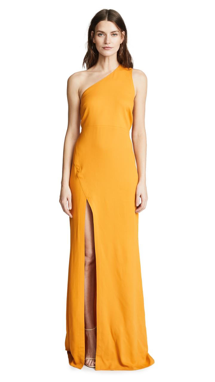 Michelle Mason Back Strap Gown