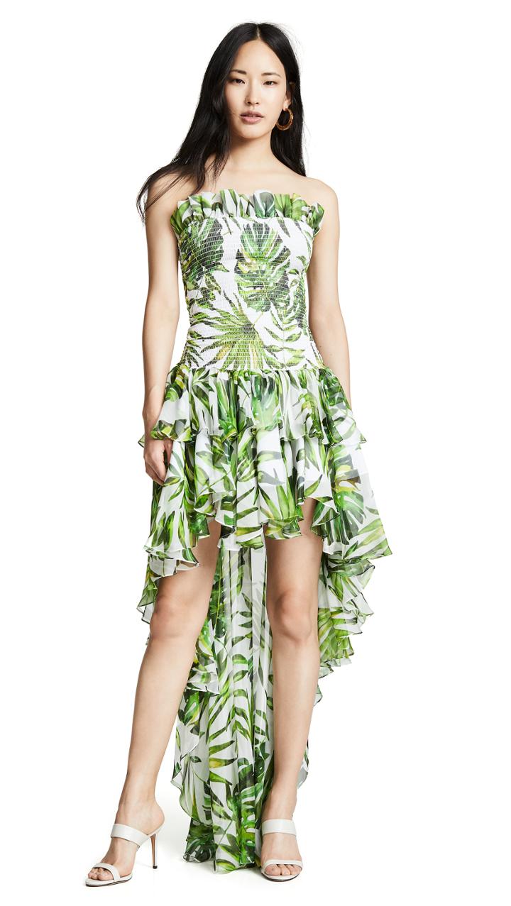 Caroline Constas Lola Smocked Dress