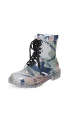Moschino Print Boots