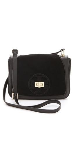 Tory Burch Gloria Suede Cross Body Bag