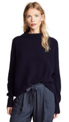 Vince Boiled Cashmere Pullover Sweater