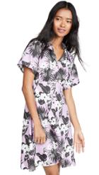 Viva Aviva Oahu Gathered Bust Shirtdress