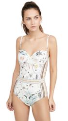 Tory Burch Colorblock One Piece