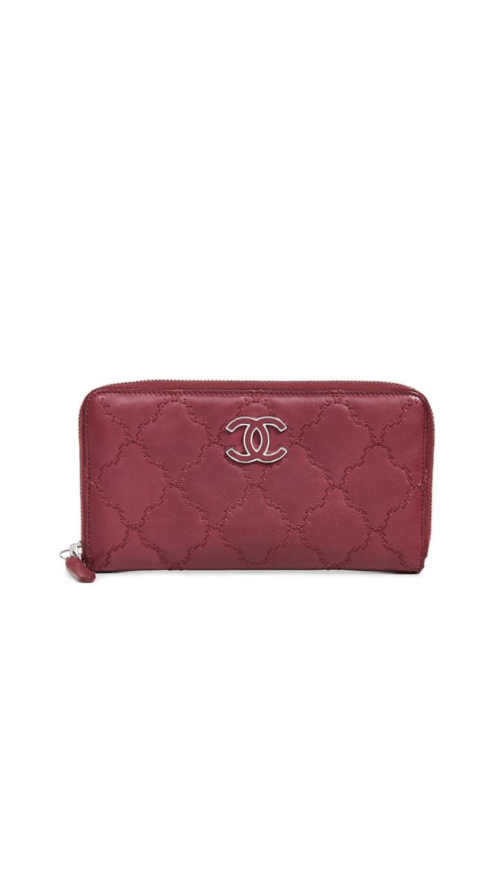 What Goes Around Comes Around Chanel Zip Around Wallet
