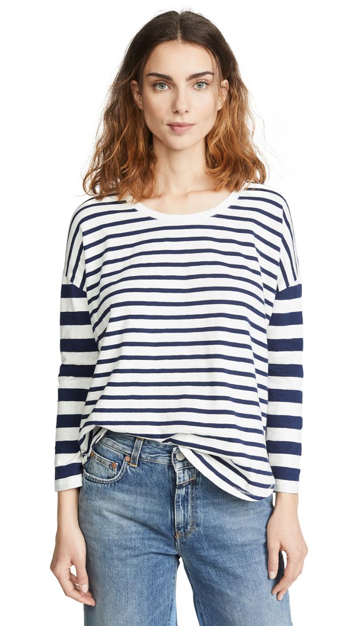 Closed Bold Stripe T Shirt